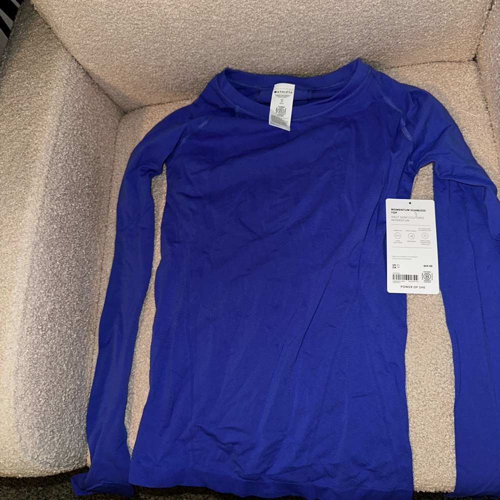 Athleta Royal Blue Performance Top